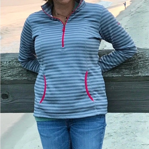 2 Columbia quarter zip pullovers - Picture 2 of 13